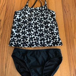 Target Marimekko Girl Tankini w/ Rash Guard